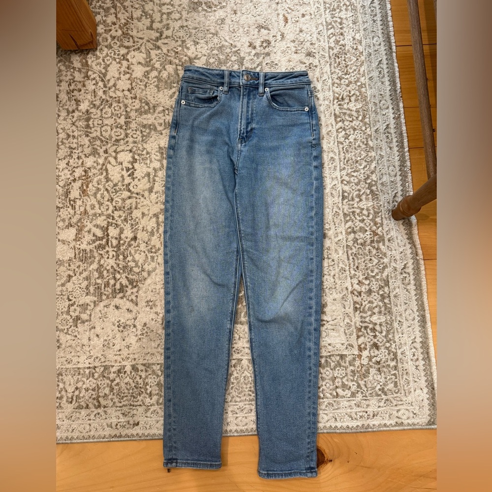 American Eagle Outfitters Blue Mom Jeans